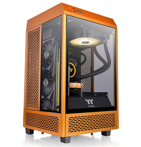 Thermaltake Tower 100 Mini Chassis Now in Metallic Gold